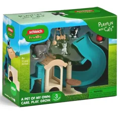 Schleich: Farm World Domek zabaw z kotami (42764) zdjęcie 1