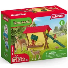 Schleich: Farm World - Karmnik dla dzikich zwierząt zestaw do zabawy (42658) zdjęcie 1