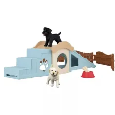 Schleich: Farm World Szkolne Domki dla Szczeniąt Zestaw Zabawek (42763) zdjęcie 3
