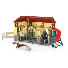 Schleich Farm World – Zestaw do zabawy stajnia (42485) zdjęcie 2