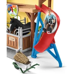 Schleich Farm World – Zestaw do zabawy stajnia (42485) zdjęcie 5
