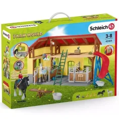 Schleich Farm World – Zestaw do zabawy stajnia (42485) zdjęcie 1