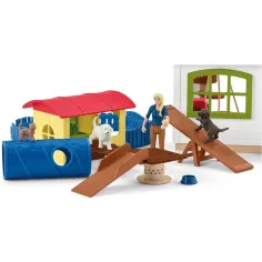 Schleich: Farm World - Zestaw do zabawy w hotel dla zwierząt (42607) zdjęcie 2