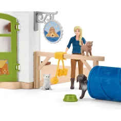 Schleich: Farm World - Zestaw do zabawy w hotel dla zwierząt (42607) zdjęcie 5