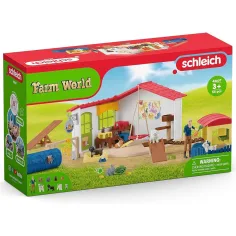 Schleich: Farm World - Zestaw do zabawy w hotel dla zwierząt (42607) zdjęcie 1