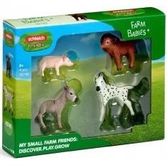 Schleich: Farm World Zestaw figurek małych zwierząt gospodarskich – 4 sztuki (42740) zdjęcie 1