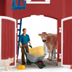 Schleich: Farm World - Zestaw z farmą z stajnią i zwierzętami (42606) zdjęcie 3
