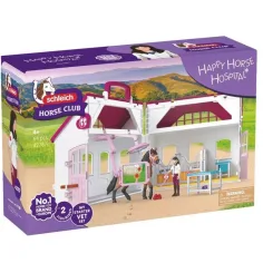 Schleich: Horse Club Wesoły Szpital dla Koni zestaw do zabawy (42787) zdjęcie 1
