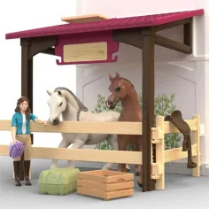 Schleich: Horse Club Willa nad jeziorem i stajnia (42785) zdjęcie 4
