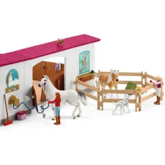 Schleich: Horse Club - Zestaw areny stajni (42639) zdjęcie 5