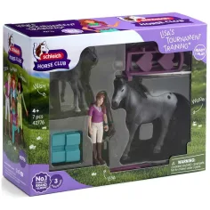 Schleich Horse Club: Zestaw do gry Lisa na zawodach (42776) zdjęcie 1