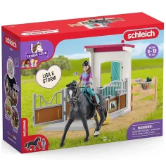 Schleich: Horse Club - Zestaw zabawkowy Lisa i Storm z końmi zdjęcie 1
