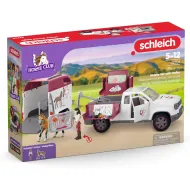 Schleich: Horse Club - Zestaw do zabawy Mobilny weterynarz z przyczepą (42704)