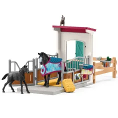 Schleich: Horse Club - Zestaw do zabawy z klaczą i źrebakiem (42611) zdjęcie 3