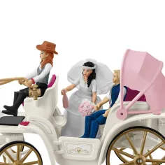 Schleich: Horse Club - Zestaw powozu ślubnego (42641) zdjęcie 3