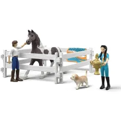 Schleich: Zestaw do jazdy konnej Kim (42799) zdjęcie 2