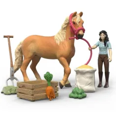 Schleich: Zestaw do pielęgnacji koni Emily (42797) zdjęcie 2