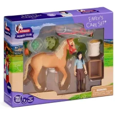 Schleich: Zestaw do pielęgnacji koni Emily (42797) zdjęcie 1
