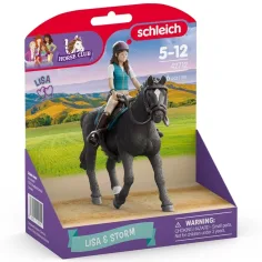 Schleich: Zestaw do zabawy Horse Club Lisa i Storm (42712) zdjęcie 1