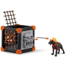 Schleich: Zestaw jaskini bitwy lawy hieny (42674) zdjęcie 3