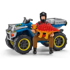 Schleich: Zestaw ucieczki quadem przed Velociraptorem (41466) zdjęcie 3