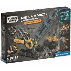 Science & Play: Zestaw do zabawy z dźwigiem z kulą - Clementoni
