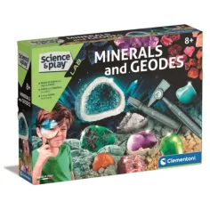 Science&Play: Zestaw gier naukowych Kryształy i Geody - Clementoni