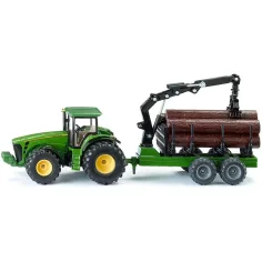 SIKU traktor do transportu kłód John Deere 1/50 zdjęcie 1