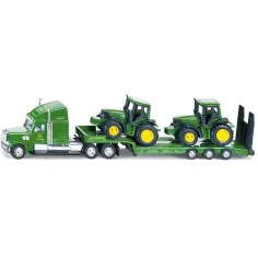 SIKU Zestaw zabawkowy z ciężarówką John Deere z traktorami 1/87 zdjęcie 1