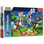 Sonic Jeż 160-elementowe puzzle - Trefl