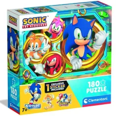 Sonic, jeż 180-elementowa układanka - Clementoni