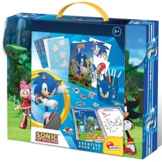 Sonic Kreatywny zestaw kolorowanek w torbie – Lisciani zdjęcie 2