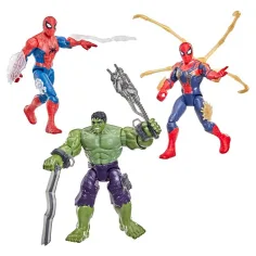 Spider-Man Nowy dzień: ActionVerse Figurki Akcji 3-częściowy zestaw – Hasbro zdjęcie 3