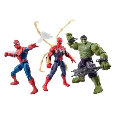 Spider-Man Nowy dzień: ActionVerse Figurki Akcji 3-częściowy zestaw – Hasbro zdjęcie 4