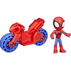 Spidey i super-kumple: Spidey i jego motocykl – zestaw zabawkowy - Hasbro zdjęcie 2