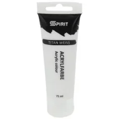 Spirit: Biała farba akrylowa 75ml