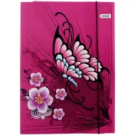 Spirit: Teczka gumowa z motywem motyli, 600g, A4