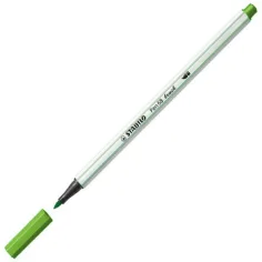 Stabilo: Pen 68 brush marker jasnozielony