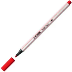 Stabilo: Pen 68 brush marker karmazynowy