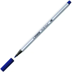 Stabilo: Pen 68 brush marker ciemnoniebieski