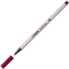 Stabilo: Pen 68 pędzel marker bordowy