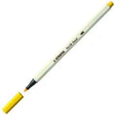 Stabilo: Pen 68 brush marker żółty