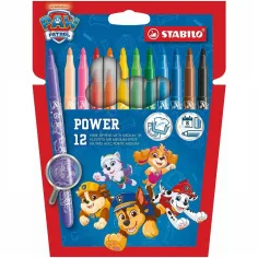 Stabilo: Psiaki Patrol Power gruby marker 12 sztuk