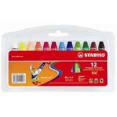 Stabilo: Zestaw kredek olejowych Trio 12 szt.