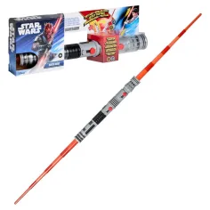 Star Wars Podwójny Miecz Świetlny: Rozkładany Miecz Elektroniczny Darth Maul - Hasbro zdjęcie 2