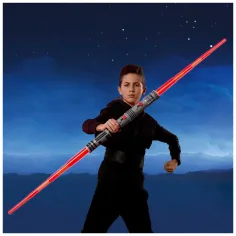 Star Wars Podwójny Miecz Świetlny: Rozkładany Miecz Elektroniczny Darth Maul - Hasbro zdjęcie 3