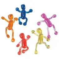 StickyMan przyklejane figurki wspinające się po szybie, dostępne w kilku wariantach, zestaw 2 sztuki