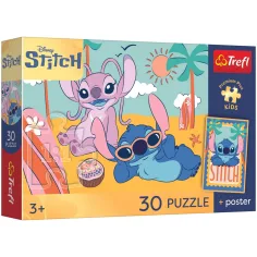 Stitch 30-częściowa premium układanka - Trefl zdjęcie 1