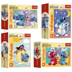 Stitch 54-elementowa mini układanka w różnych wersjach 1 sztuka - Trefl
