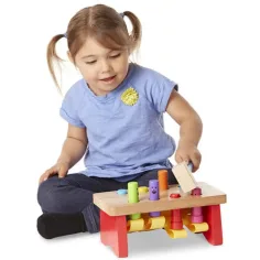 Stół do wbijania drewniany - Melissa & Doug zdjęcie 3